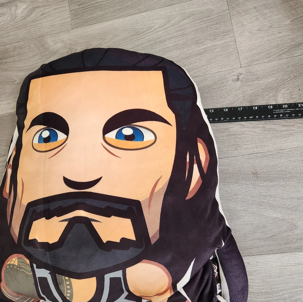 Northwest WWE Roman Reigns Cloud Pillow Plush Pal - Picture 3 of 10
